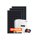 Bluesun Solar on grid 10kw home power solar panels system energy solutions